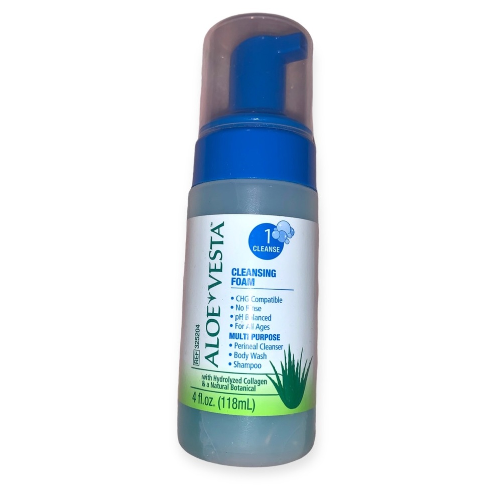ALOE VESTA cleansing foam 4 oz